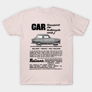 RELIANT REGAL MK V - advert T-Shirt